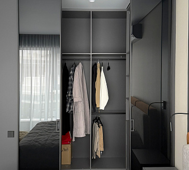 ГАРДЕРОБНАЯ ПЕРЕГОРОДКА МОДЕРН КЛЕВЕР ПАРК